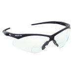 V30 Nemesis Safety Glasses Black Frame/rx Reader Clear +2.5